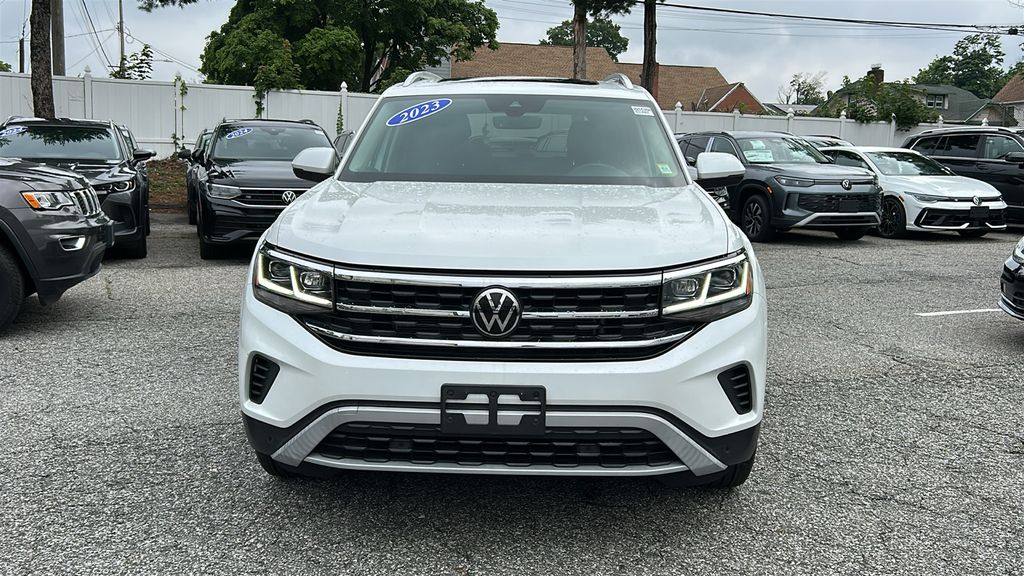 Certified Used 2023 White Volkswagen SEL image 2