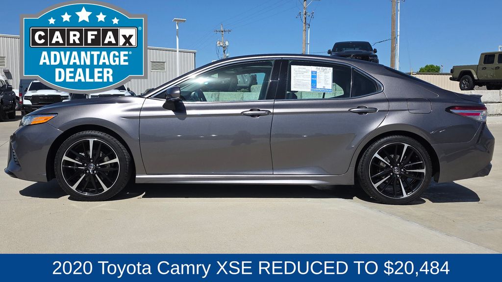 Used 2020 Toyota Camry XSE with VIN 4T1K61AK3LU890824 for sale in Kansas City