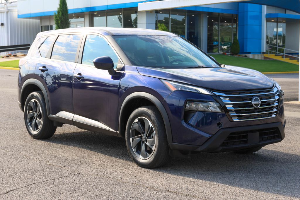 Deep Ocean Blue Pearl 2025 Nissan Rogue SUV / Crossover All-Wheel Drive Continuously Variable Transmission