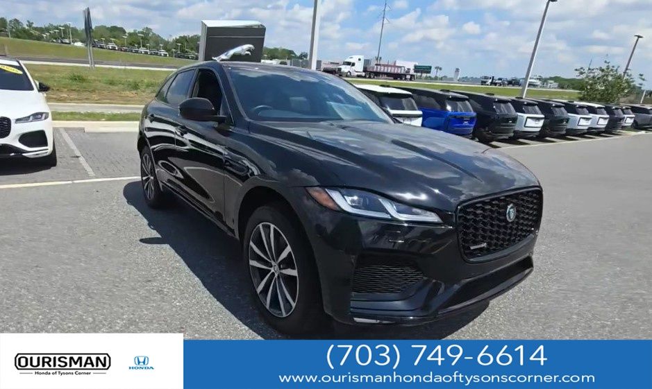 Santorini Black Metallic 2025 Jaguar F-PACE P400 R-Dynamic S AWD SUV / Crossover All-Wheel Drive 8-Speed Automatic