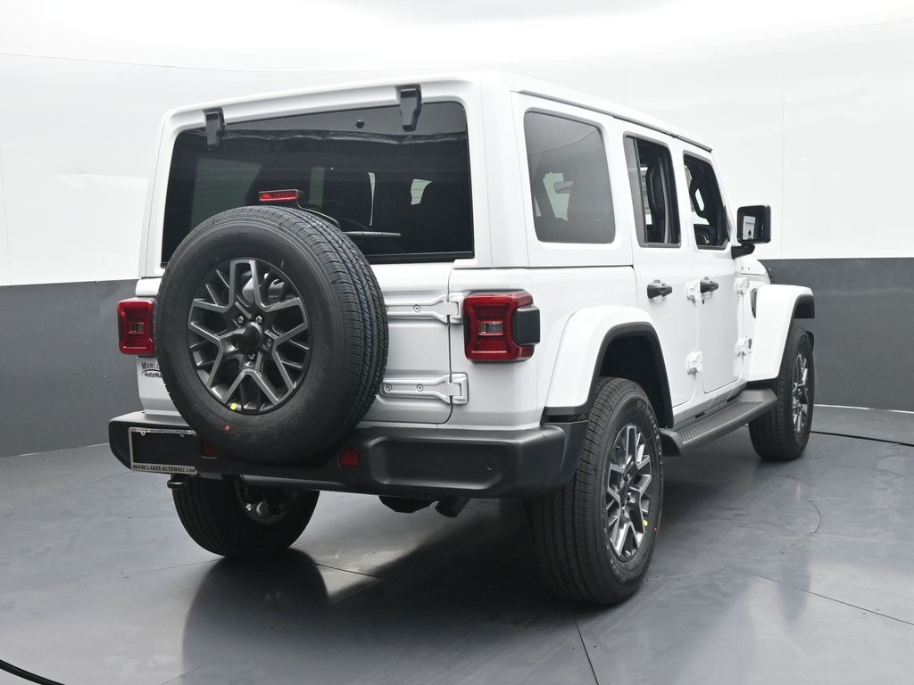 New 2026 Bright White Clearcoat Jeep Sahara image 5