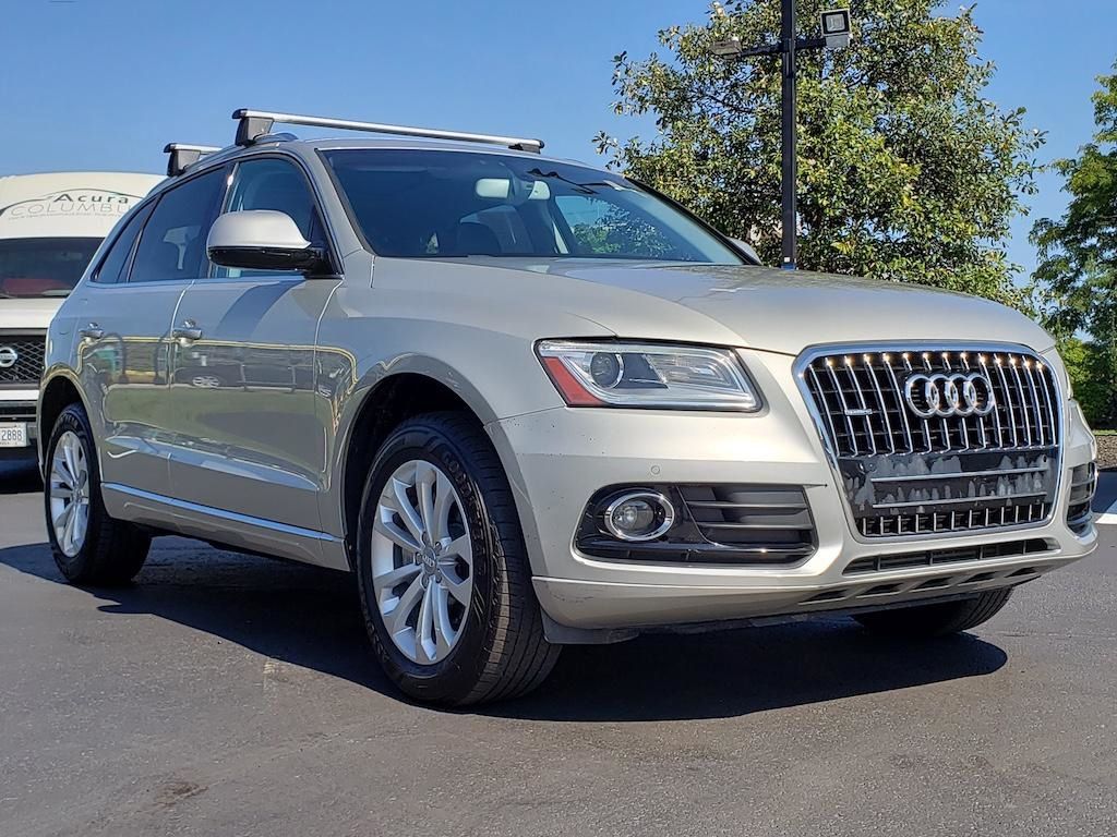 Silver Metallic 2015 Audi Q5 SUV / Crossover All-Wheel Drive 8-Speed Automatic