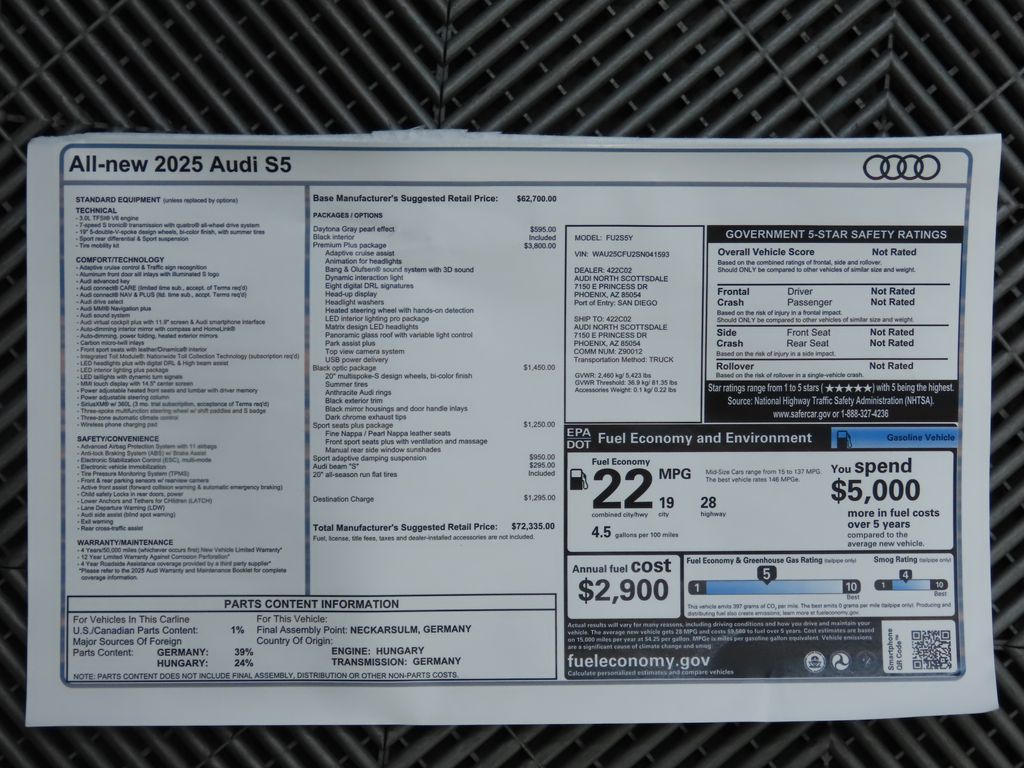 2025 Audi S5 Premium 9