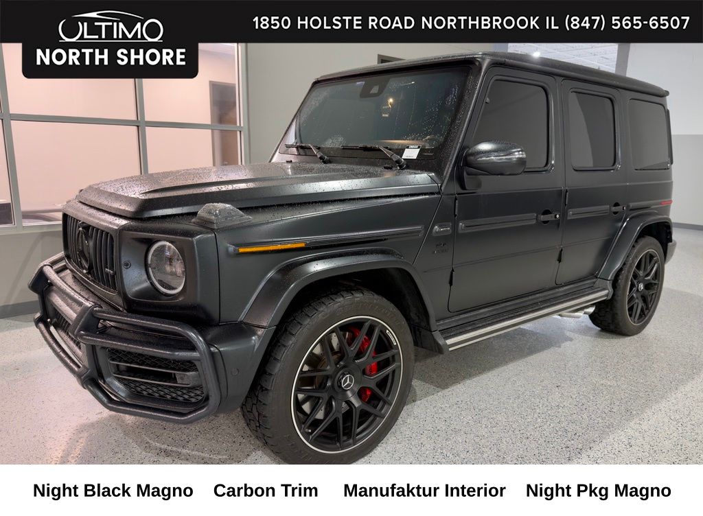 designo Night Black Magno 2021 Mercedes-Benz G-Class SUV / Crossover All-Wheel Drive 9-Speed Automatic