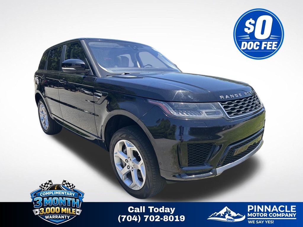 Black 2020 Land Rover Range Rover Sport HSE 4WD SUV / Crossover All-Wheel Drive 8-Speed Automatic