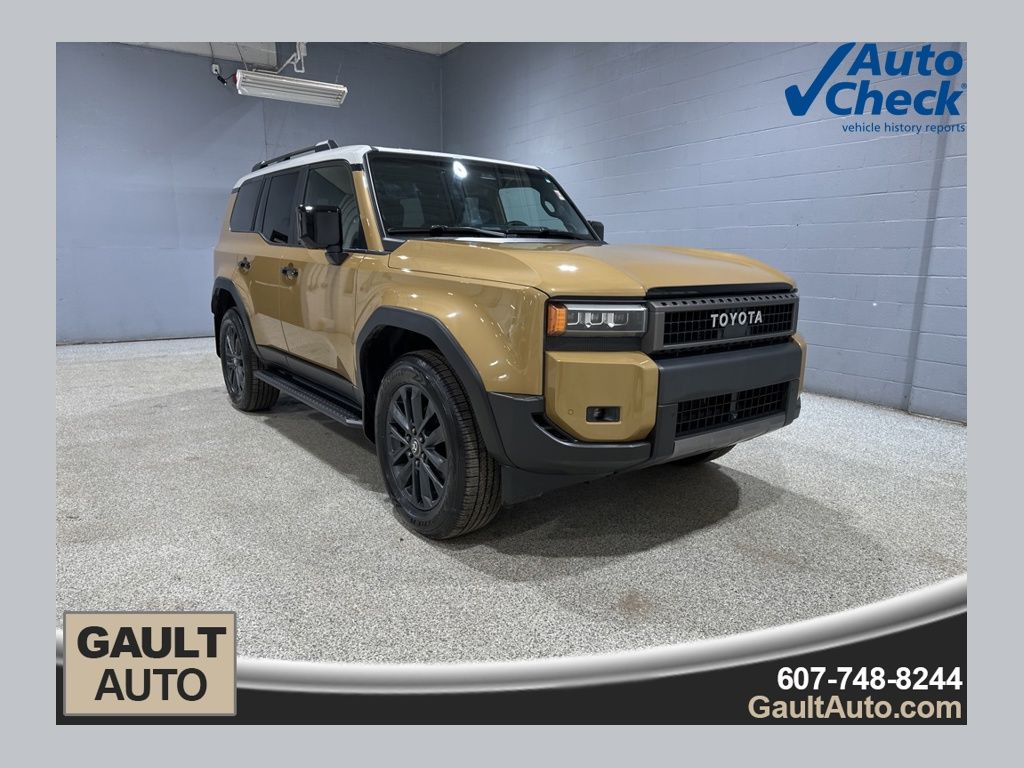 Trail Dust/Gray Scape 2024 Toyota Land Cruiser 4WD SUV / Crossover Four-Wheel Drive 8-Speed Automatic