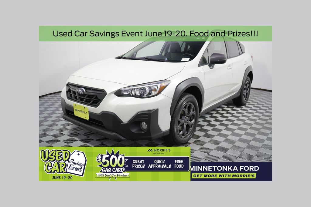 Crystal White Pearl 2023 Subaru Crosstrek SUV / Crossover All-Wheel Drive Continuously Variable Transmission