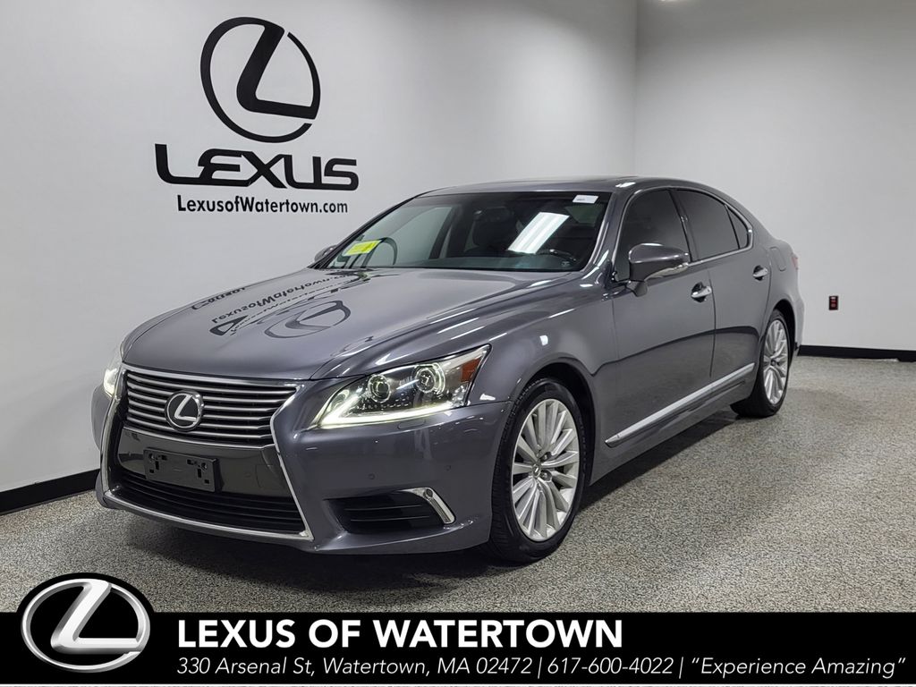 Gray Pearl 2017 Lexus LS Sedan All-Wheel Drive 8-Speed Automatic