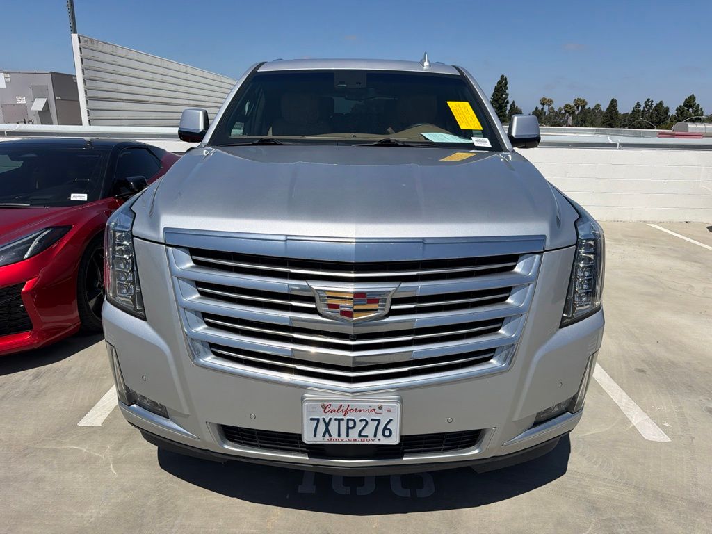 Radiant Silver Metallic 2017 Cadillac Escalade ESV SUV / Crossover Four-Wheel Drive 8-Speed Automatic