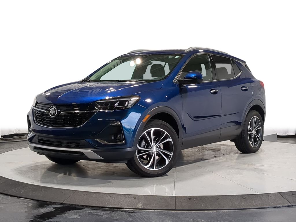 Blue (Deep Azure Metallic) 2020 Buick Encore GX Essence AWD SUV / Crossover All-Wheel Drive 9-Speed Automatic