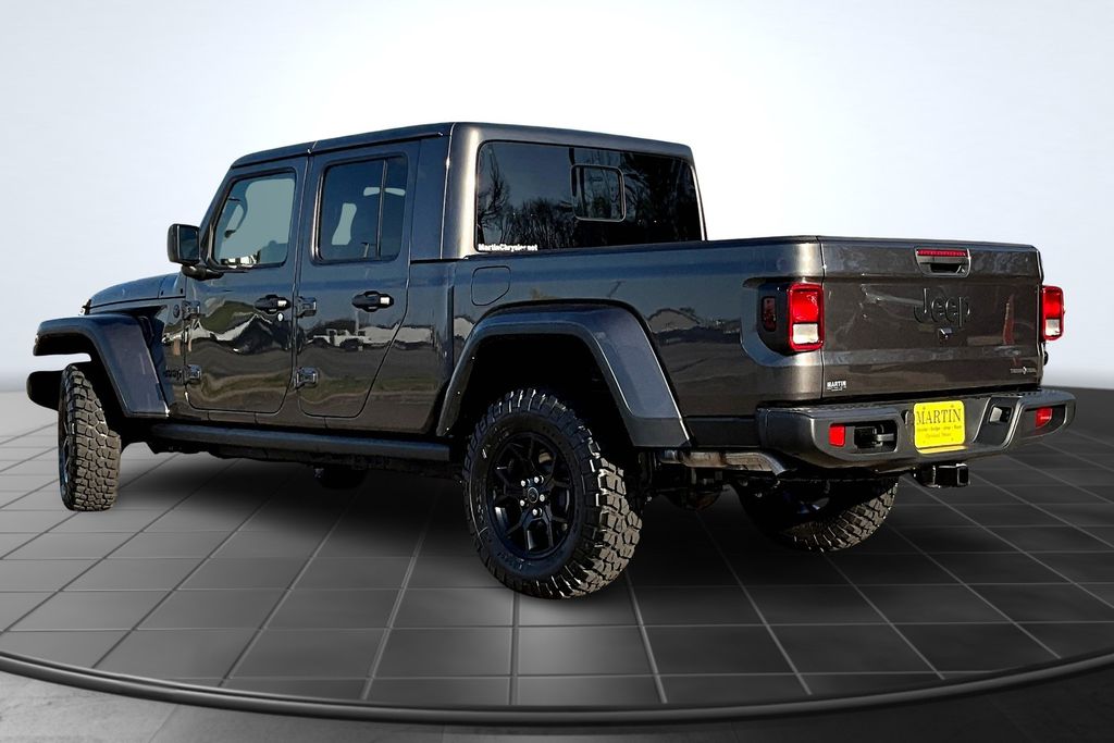 2025 Jeep Gladiator Sport Gray at Texan Dodge Chrysler Jeep Ram