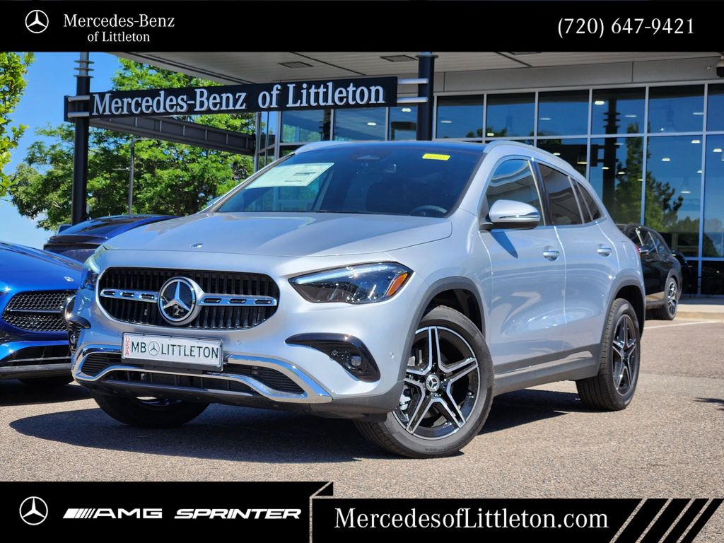 Cirrus Silver Metallic 2026 Mercedes-Benz GLA SUV / Crossover All-Wheel Drive 8-Speed Dual Clutch