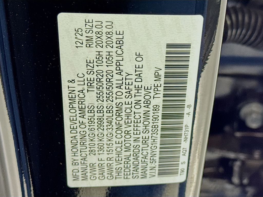 New Car 2025 Honda Pilot  Touring+ For Sale Under $60,000 In Austin, Texas