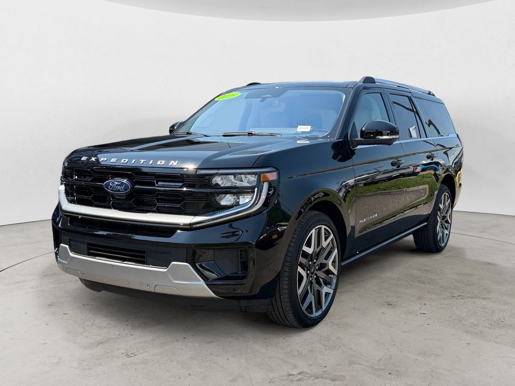 Agate Black Metallic 2025 Ford Expedition SUV / Crossover Four-Wheel Drive Automatic