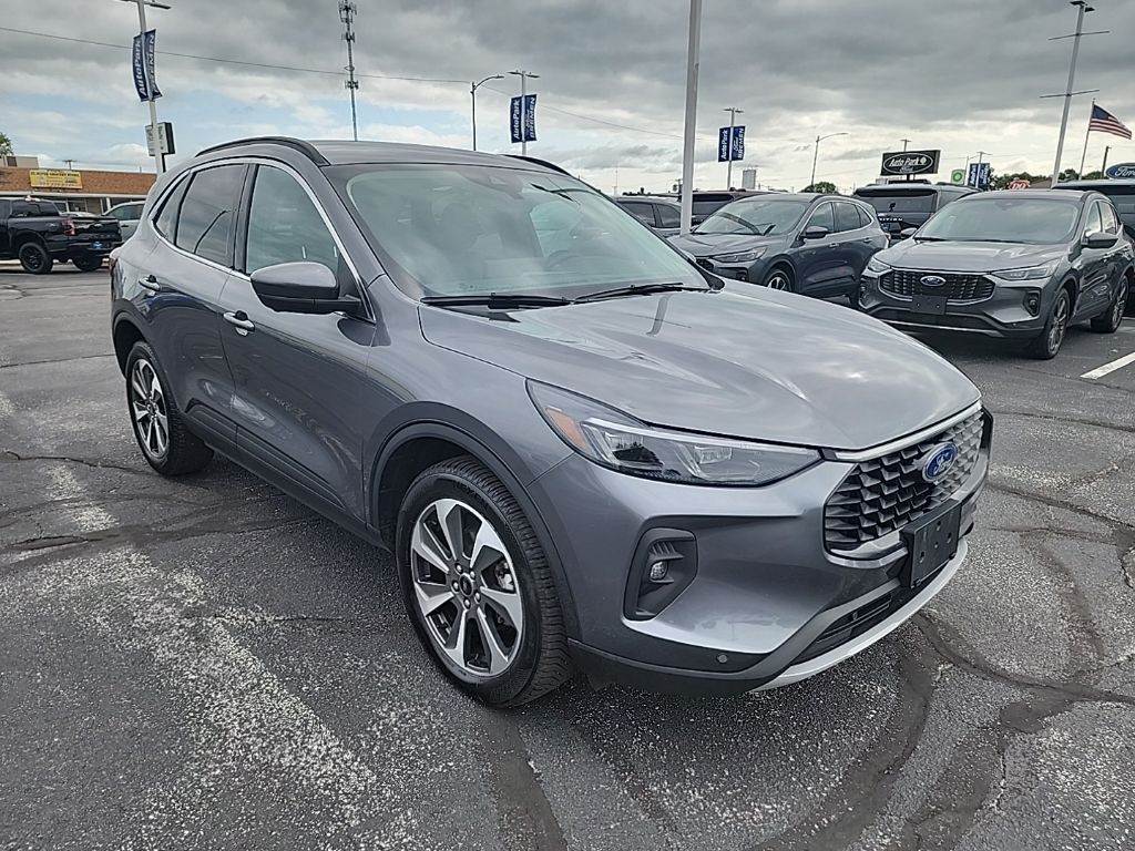 Carbonized Gray Metallic 2024 Ford Escape SUV / Crossover All-Wheel Drive 8-Speed Automatic