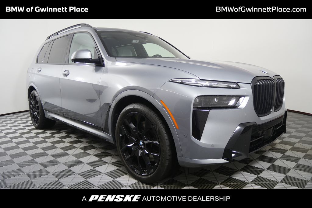 Gray Metallic 2024 BMW X7 xDrive40i AWD SUV / Crossover All-Wheel Drive 8-Speed Automatic