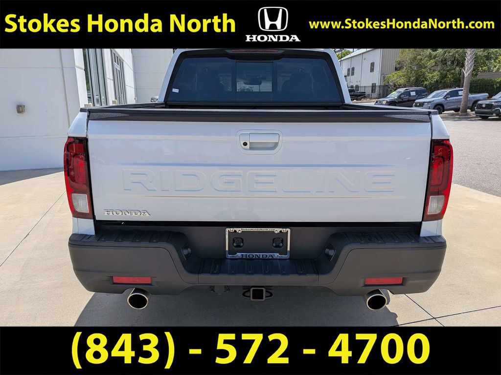 2025 Honda Ridgeline RTL White at Stokes Honda North