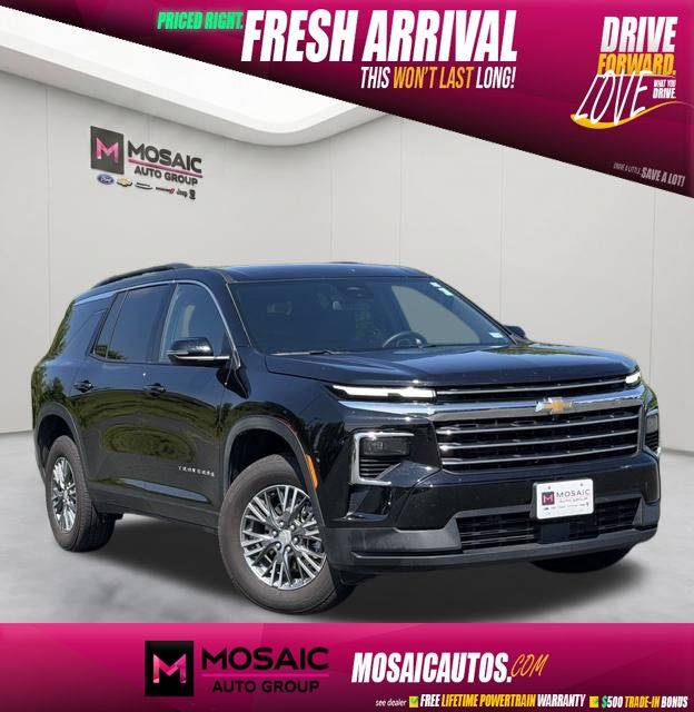 Mosaic Black Metallic 2026 Chevrolet Traverse SUV / Crossover Front-Wheel Drive 8-Speed Automatic