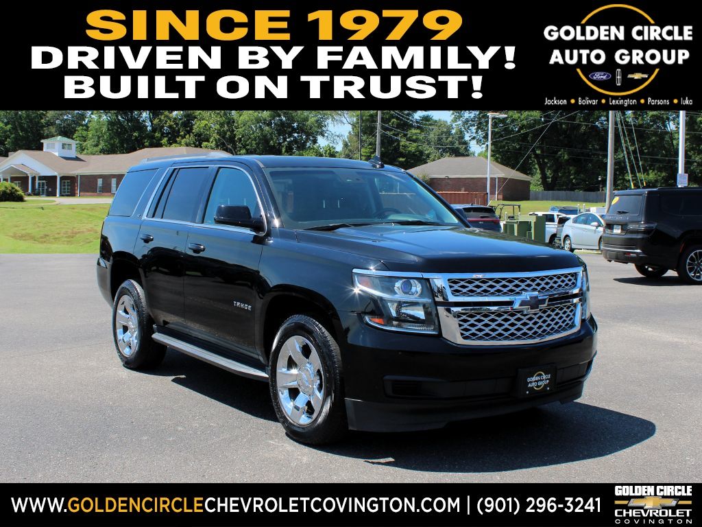 Black 2016 Chevrolet Tahoe LT RWD SUV / Crossover 4X2 6-Speed Automatic Overdrive