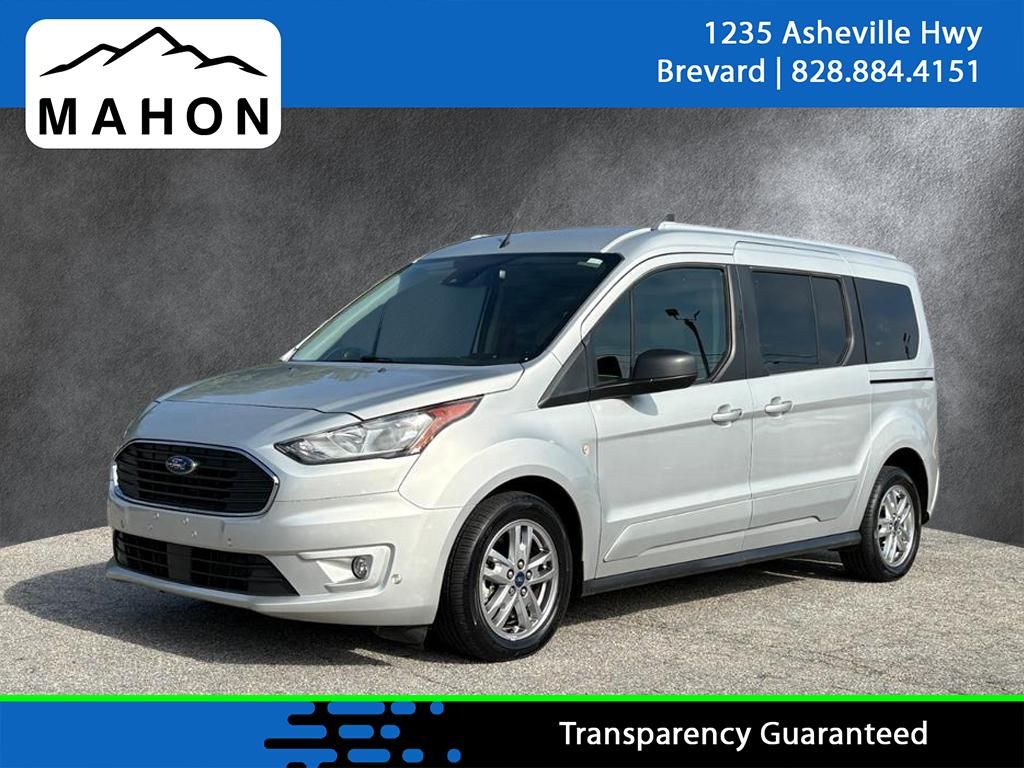 Silver 2021 Ford Transit Connect Van Front-Wheel Drive 8-Speed Automatic