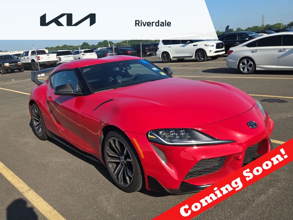 Renaissance Red 2021 Toyota Supra Coupe Rear-Wheel Drive 8-Speed Automatic