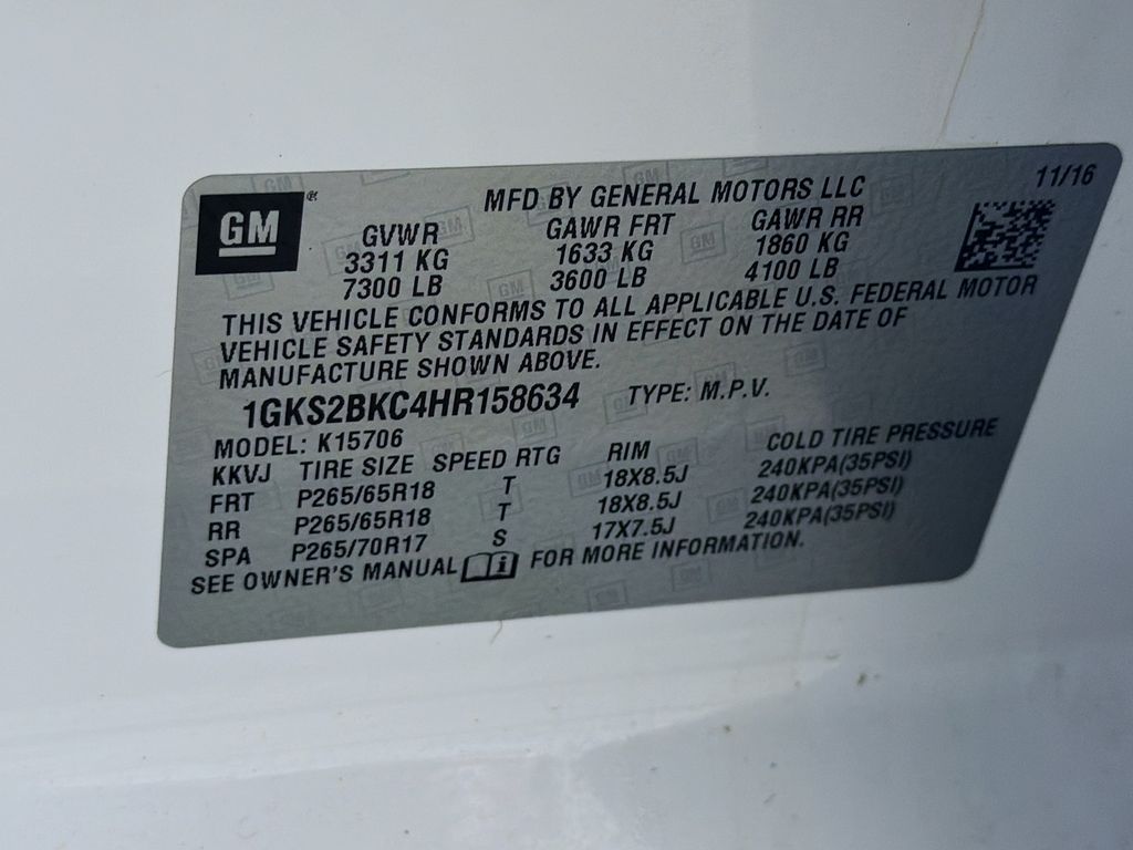 Used 2017 GMC Yukon SUV