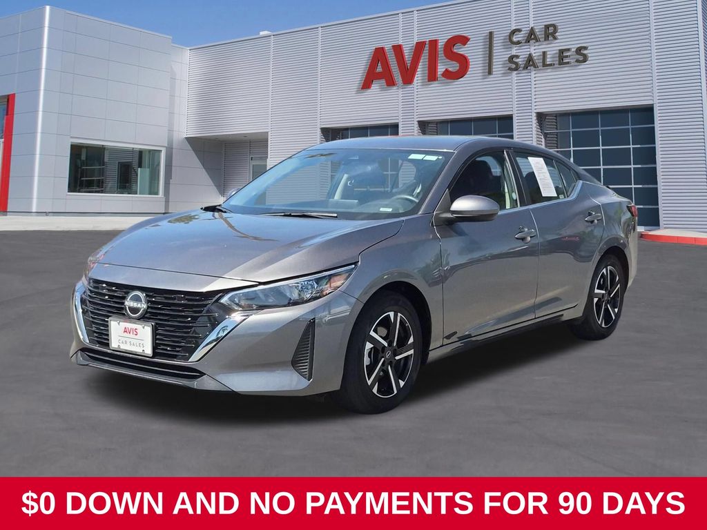 Gray (Gun Metallic) 2025 Nissan Sentra Sedan Front-Wheel Drive Continuously Variable Transmission