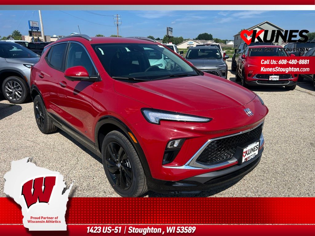 Brilliant Red 2026 Buick Encore GX SUV / Crossover All-Wheel Drive 9-Speed Automatic