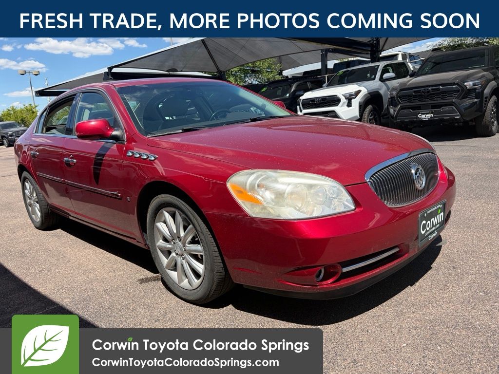 Crystal Red Tintcoat 2008 Buick Lucerne Sedan Front-Wheel Drive 4-Speed Automatic