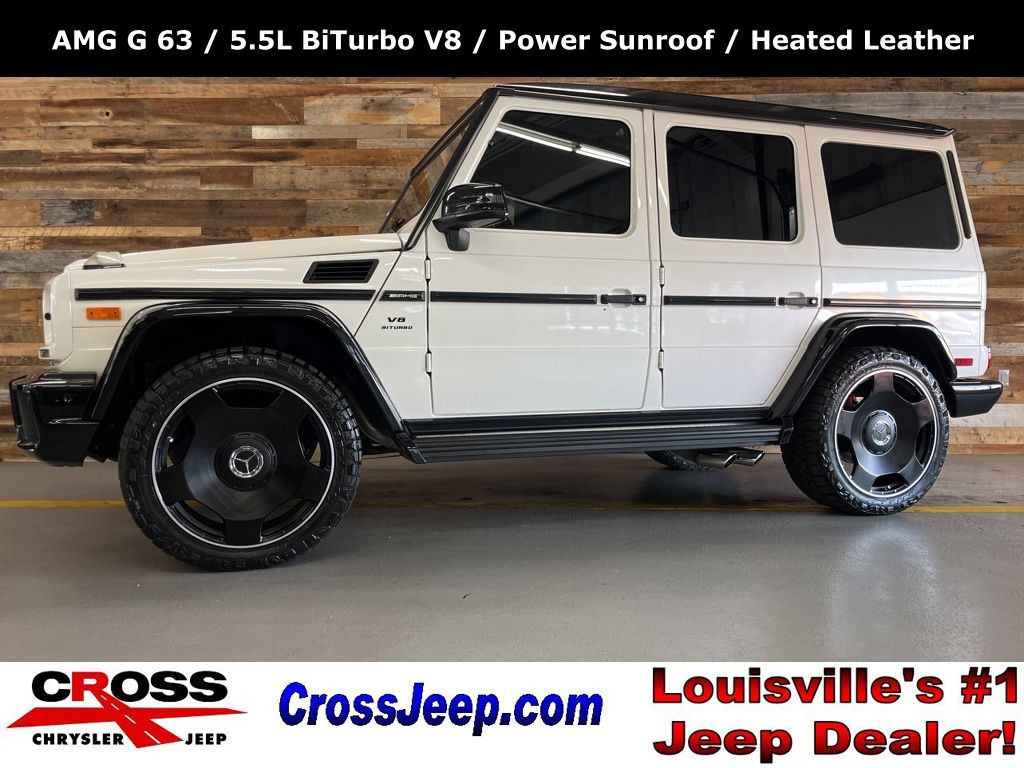 2018 Mercedes-Benz G-Class AMG G 63 4MATIC