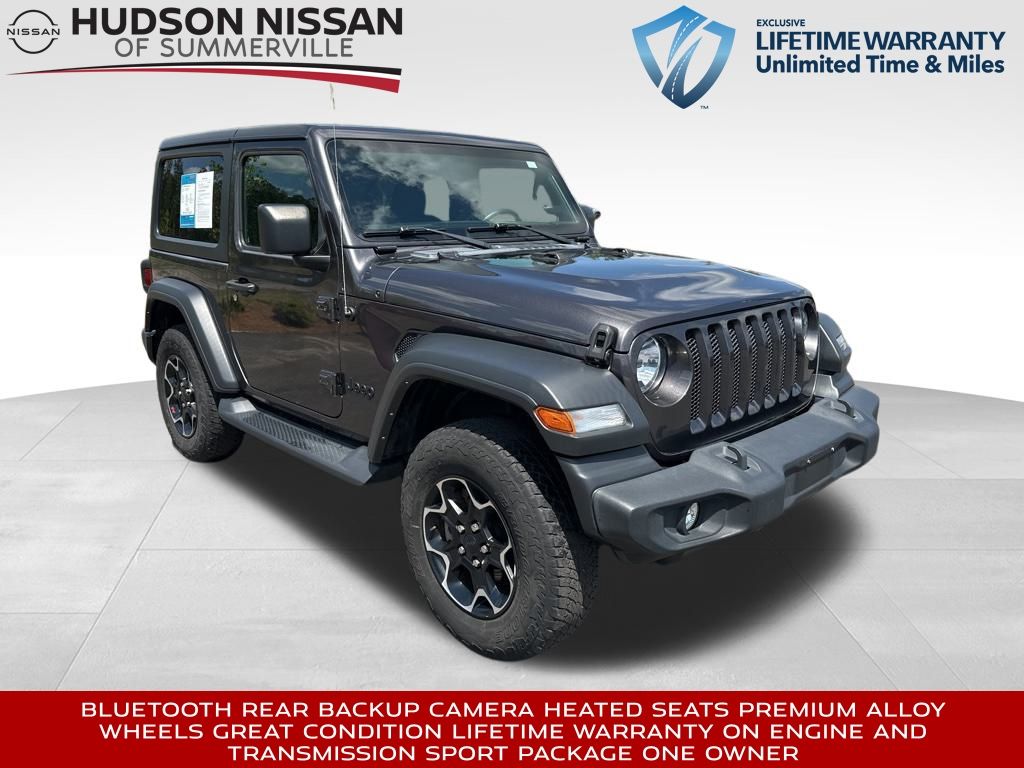 2021 Granite Crystal Metallic Clearcoat Jeep Wrangler Sport S 4X4 SUV