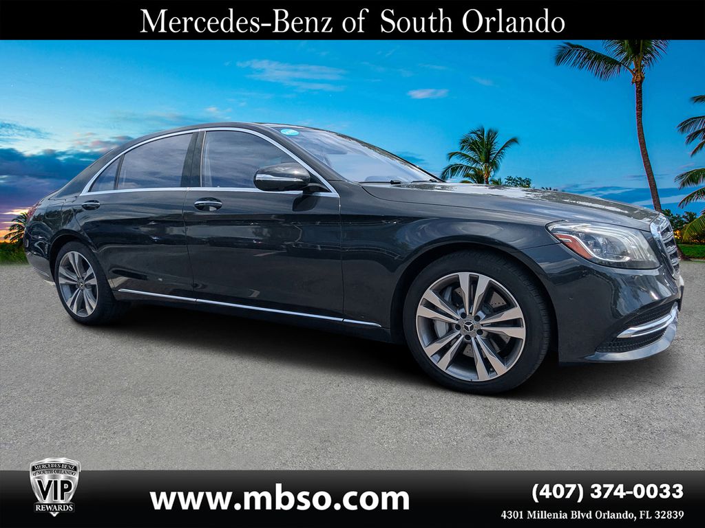 Magnetite Black Metallic 2020 Mercedes-Benz S-Class S 560 4MATIC Sedan AWD Sedan All-Wheel Drive 9-Speed Automatic
