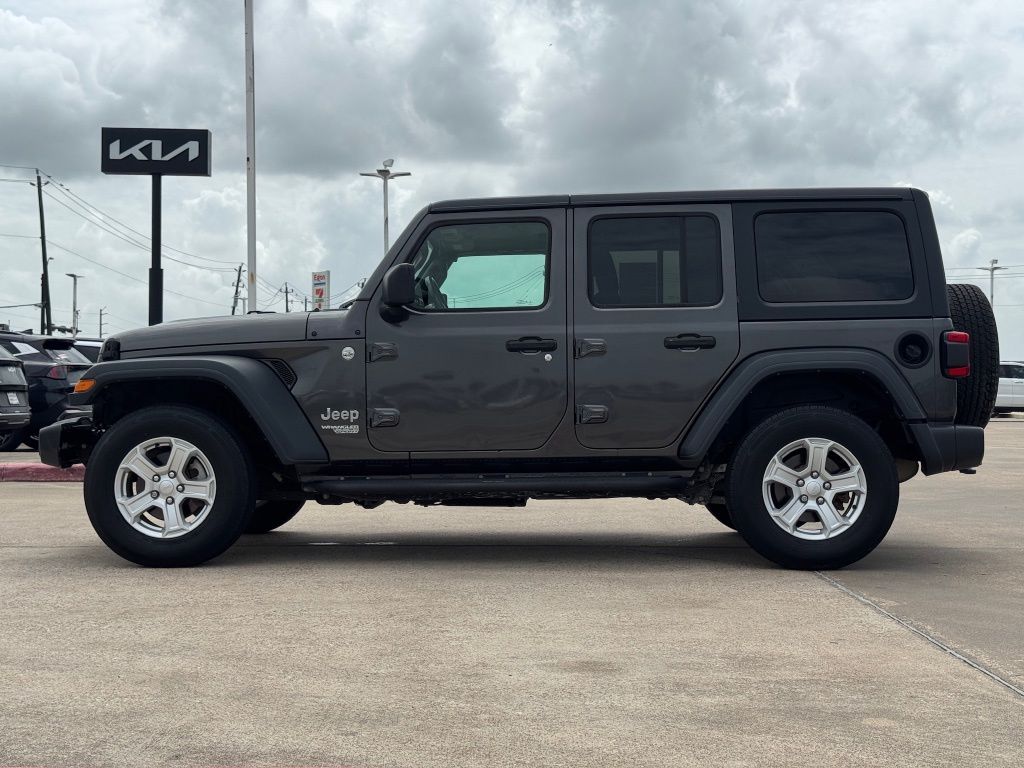 2018 Jeep Wrangler Unlimited Sport S Gray at Emmons Autoplex