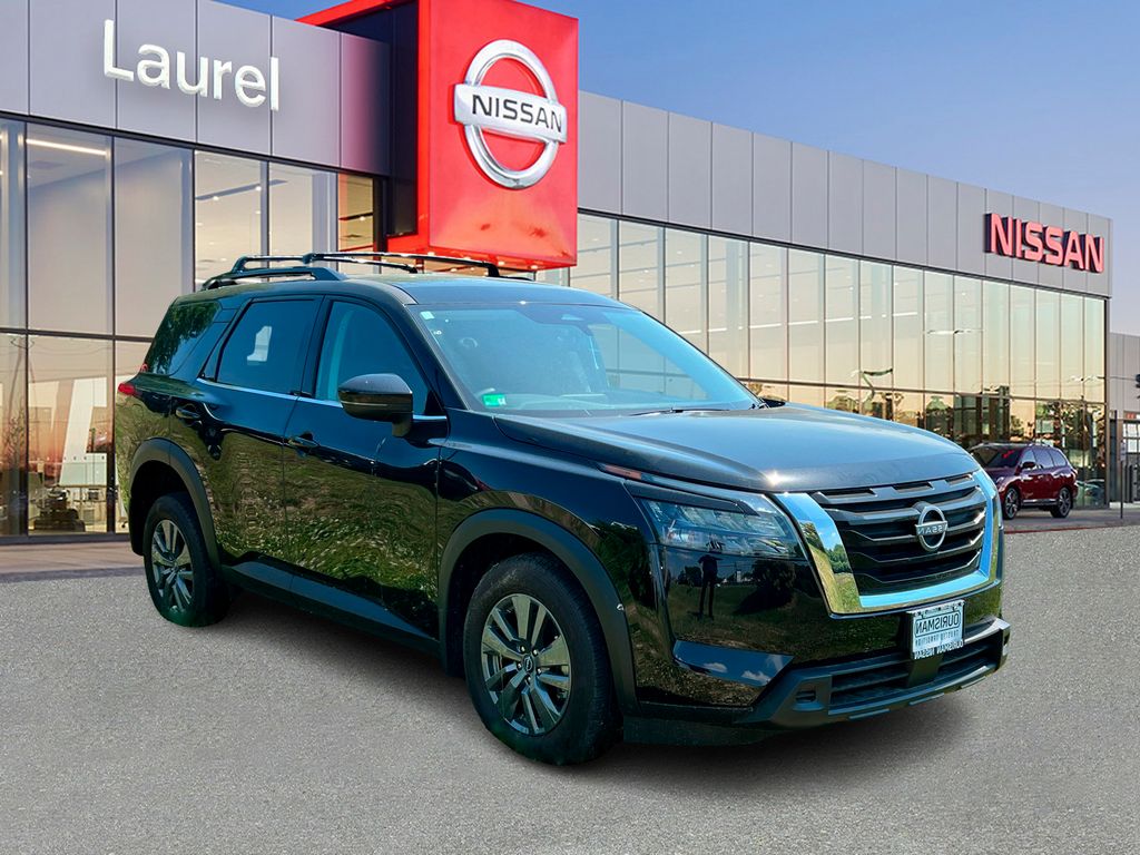 Super Black 2025 Nissan Pathfinder SV 4WD SUV / Crossover All-Wheel Drive 9-Speed Automatic