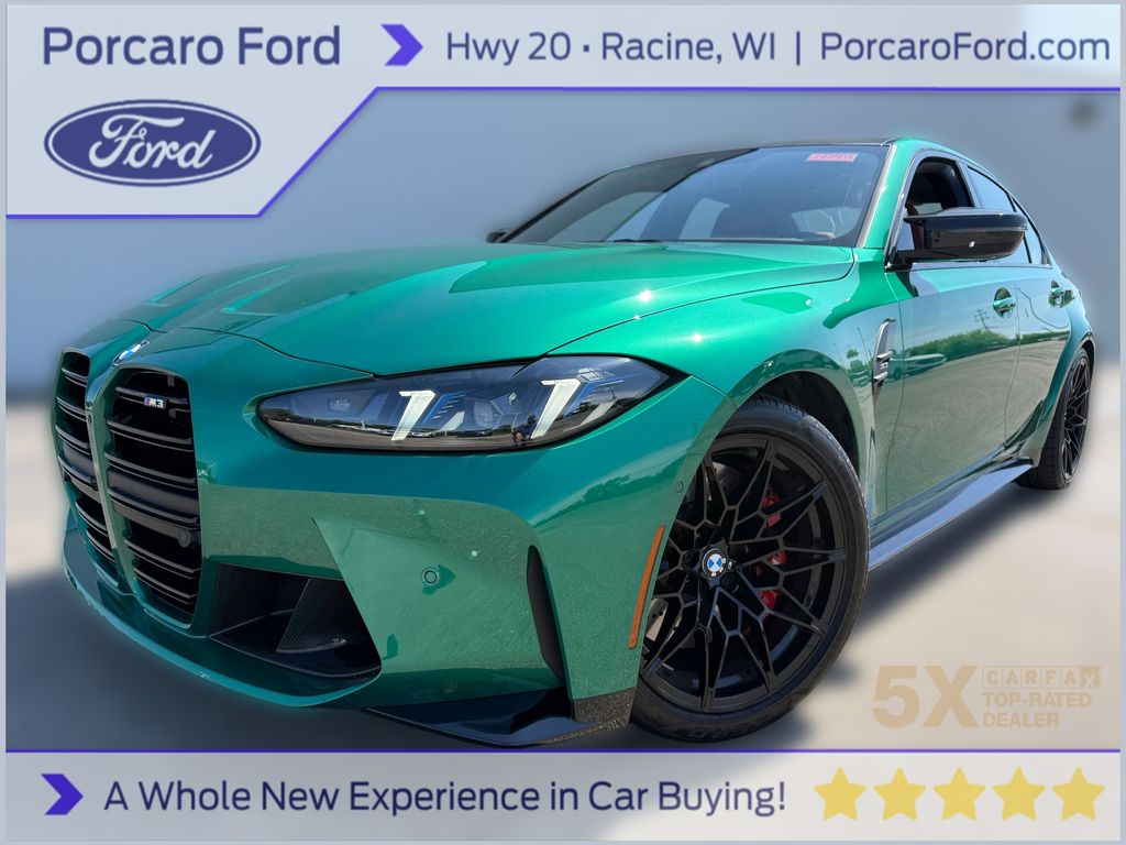 Isle of Man Green Metallic 2025 BMW M3 RWD Sedan Rear-Wheel Drive 6-Speed Manual