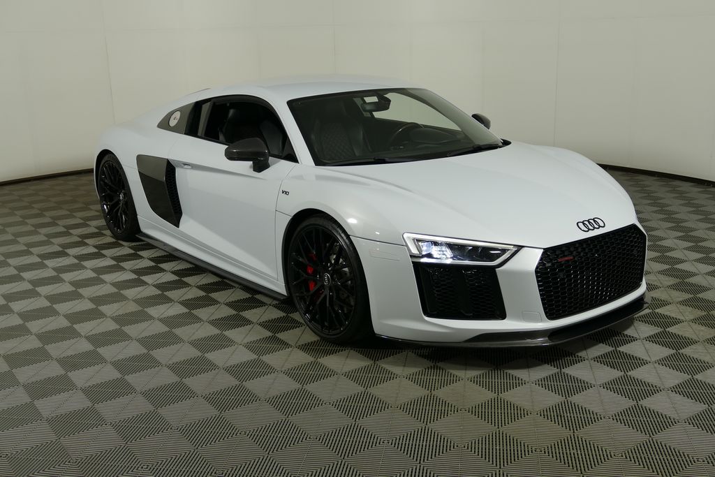 Suzuka Gray Metallic 2017 Audi R8 Coupe All-Wheel Drive 7-Speed Automatic