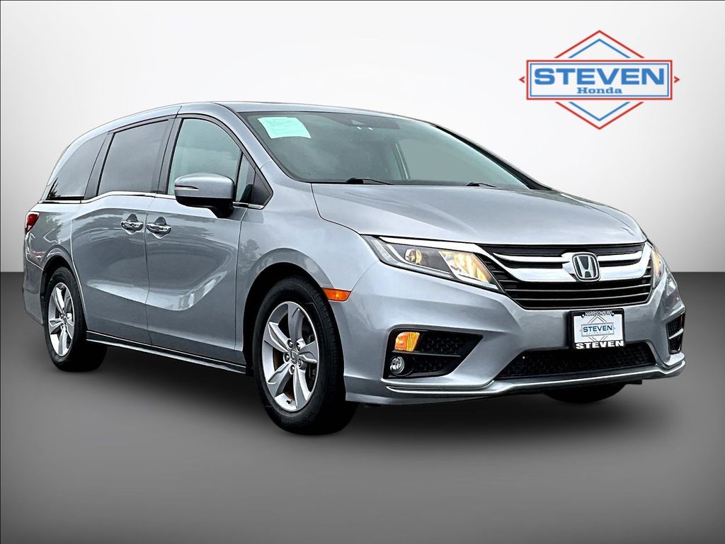 Lunar Silver Metallic 2019 Honda Odyssey Minivan Front-Wheel Drive 9-Speed Automatic