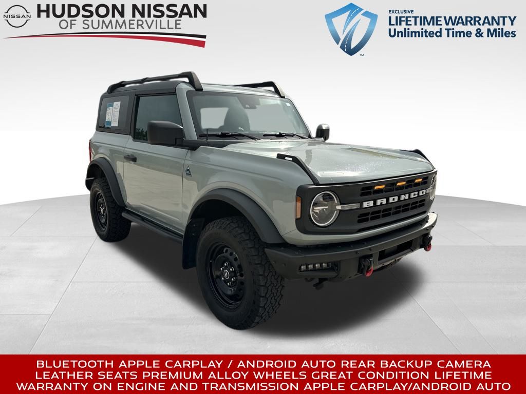 2021 Cactus Gray Ford Bronco Black Diamond SUV