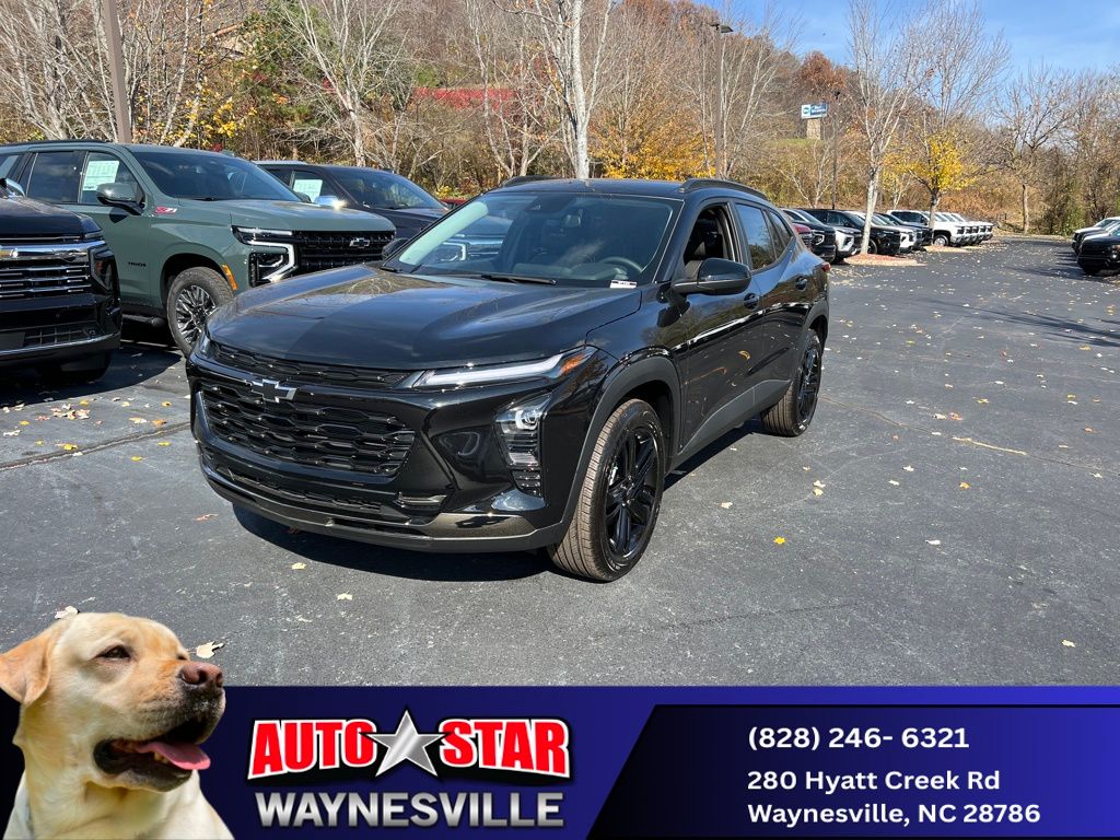 new 2025 Chevrolet Trax car, priced at $26,190