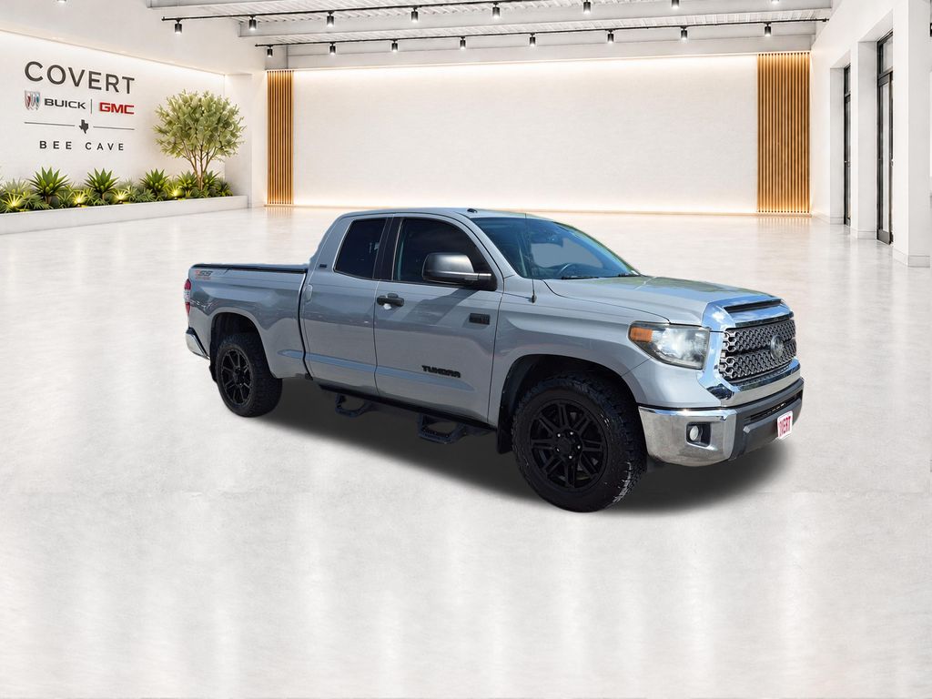 Gray 2019 Toyota Tundra Pickup Truck 4X2 6-Speed Automatic Overdrive