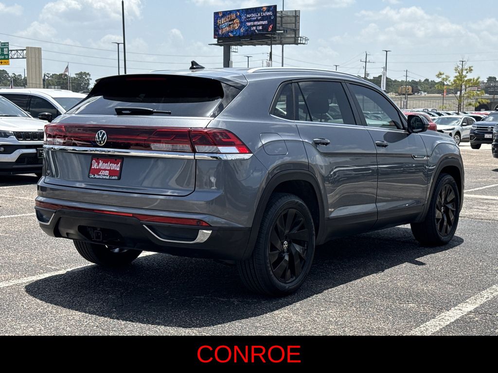 2024 Volkswagen Atlas Cross Sport 2.0T SE w/Technology Gray at DeMontrond Auto Country