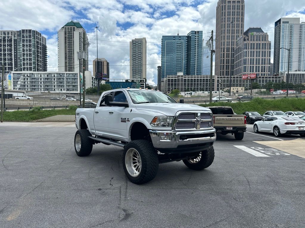 Bright White Clearcoat 2018 RAM 2500 Pickup Truck Four-Wheel Drive 6-Speed Automatic