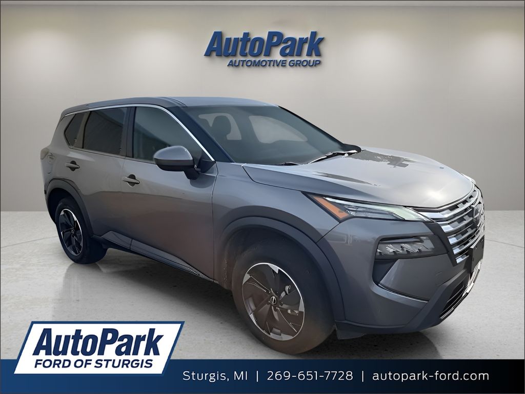 Gray (Gun Metallic) 2024 Nissan Rogue SUV / Crossover All-Wheel Drive Continuously Variable Transmission