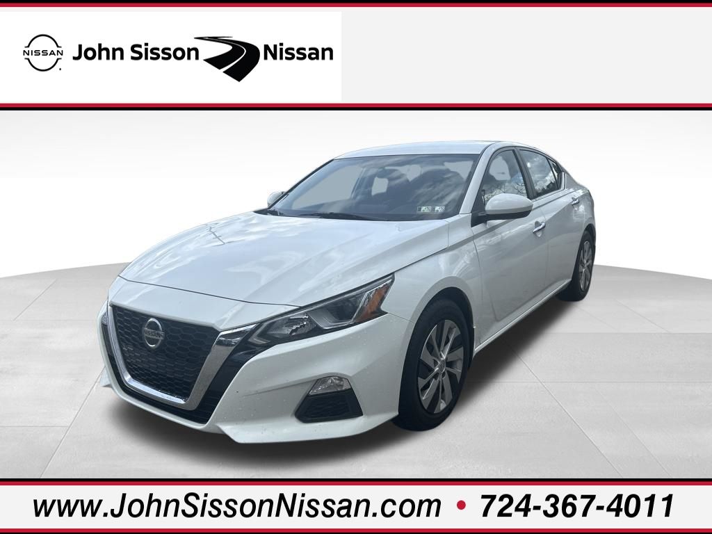 Glacier White 2020 Nissan Altima 2.5 S FWD Sedan Front-Wheel Drive Continuously Variable Transmission