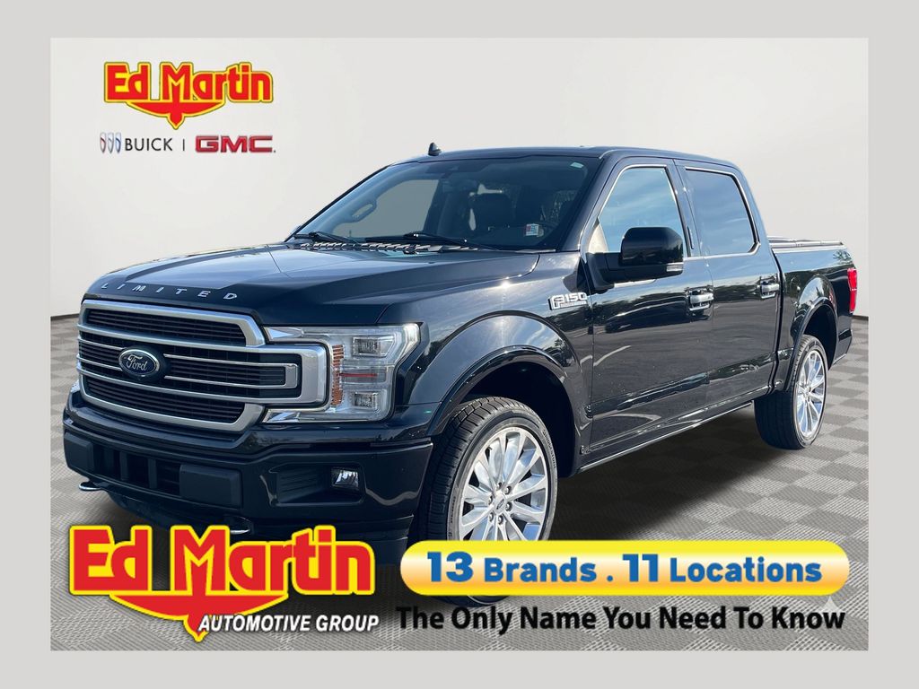 Black Metallic 2019 Ford F-150 Pickup Truck Four-Wheel Drive Automatic