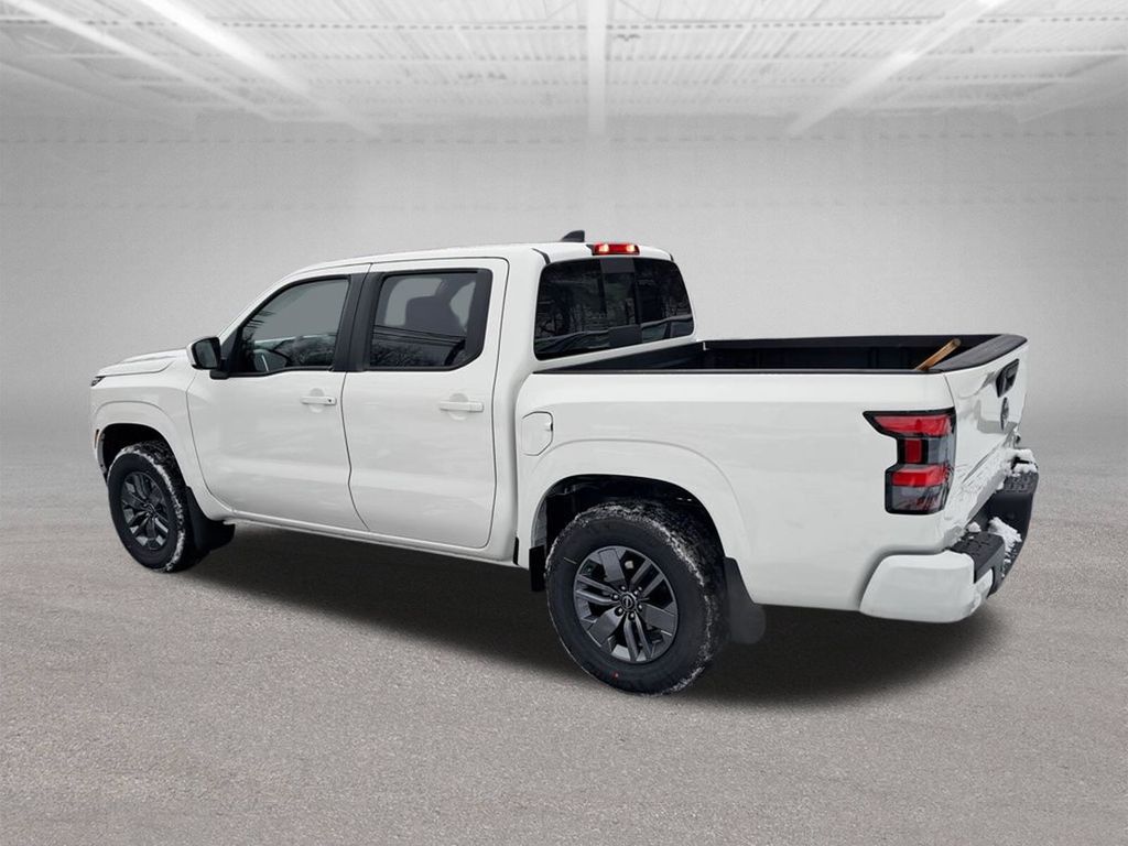 2026 Nissan Frontier SV White at John Sisson Motors