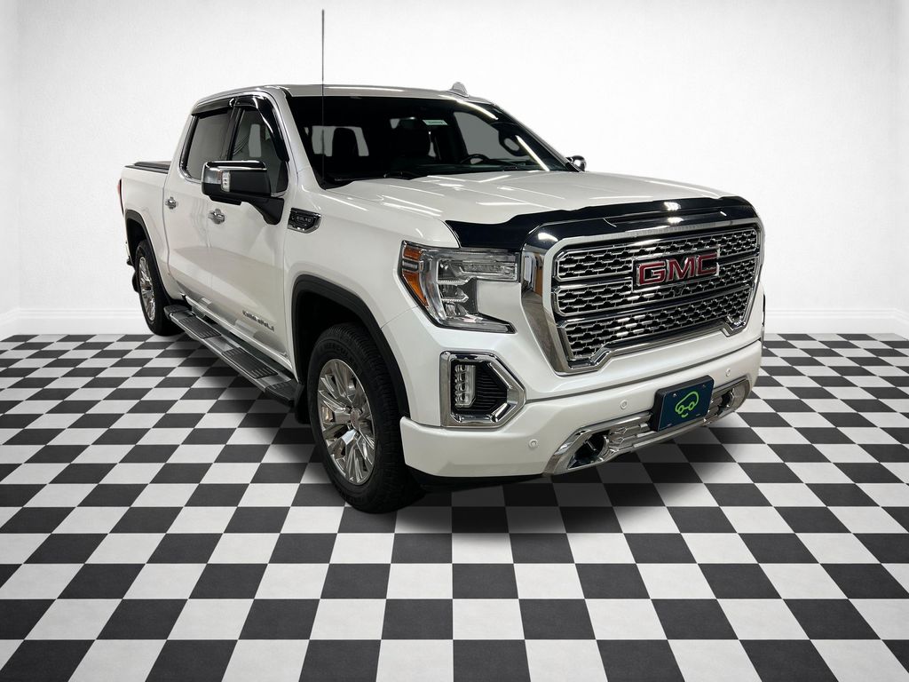 White Frost Tricoat 2020 GMC Sierra 1500 Pickup Truck Four-Wheel Drive Automatic