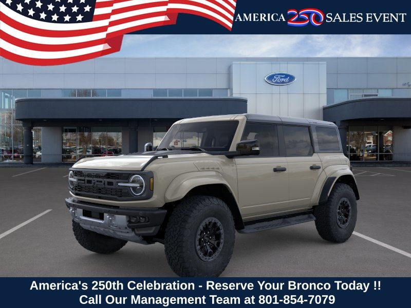Desert Sand 2025 Ford Bronco Raptor SUV / Crossover Four-Wheel Drive Automatic