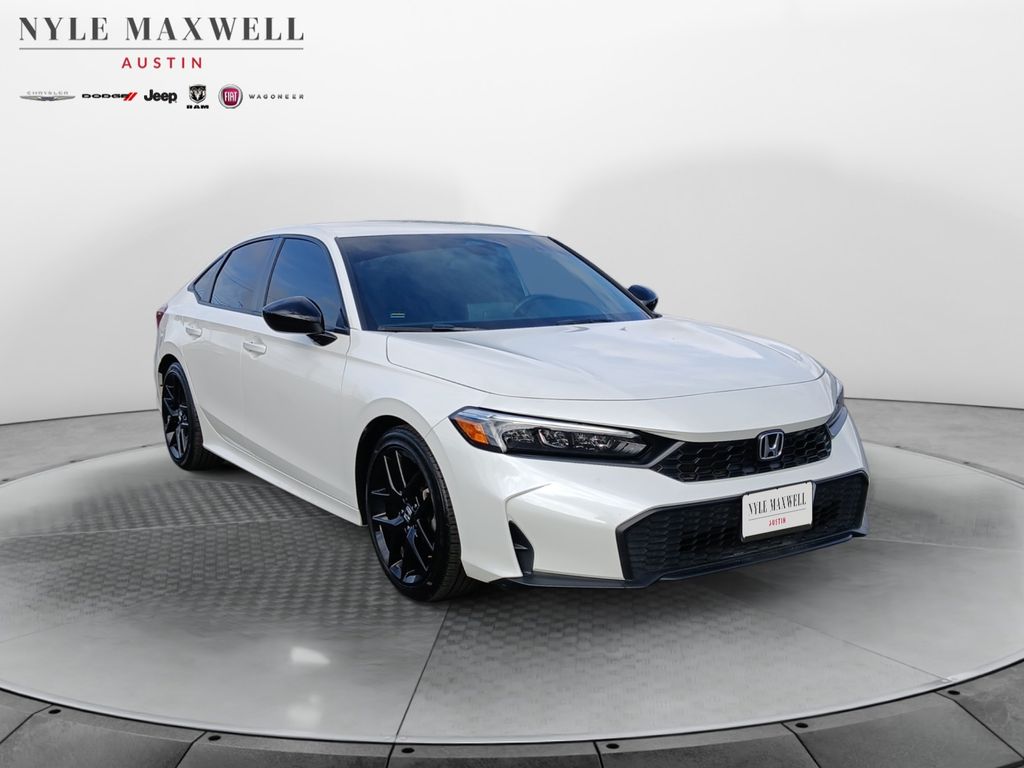 Used Car 2025 Honda Civic  Sport For Sale Under $25,000 In Austin, Texas