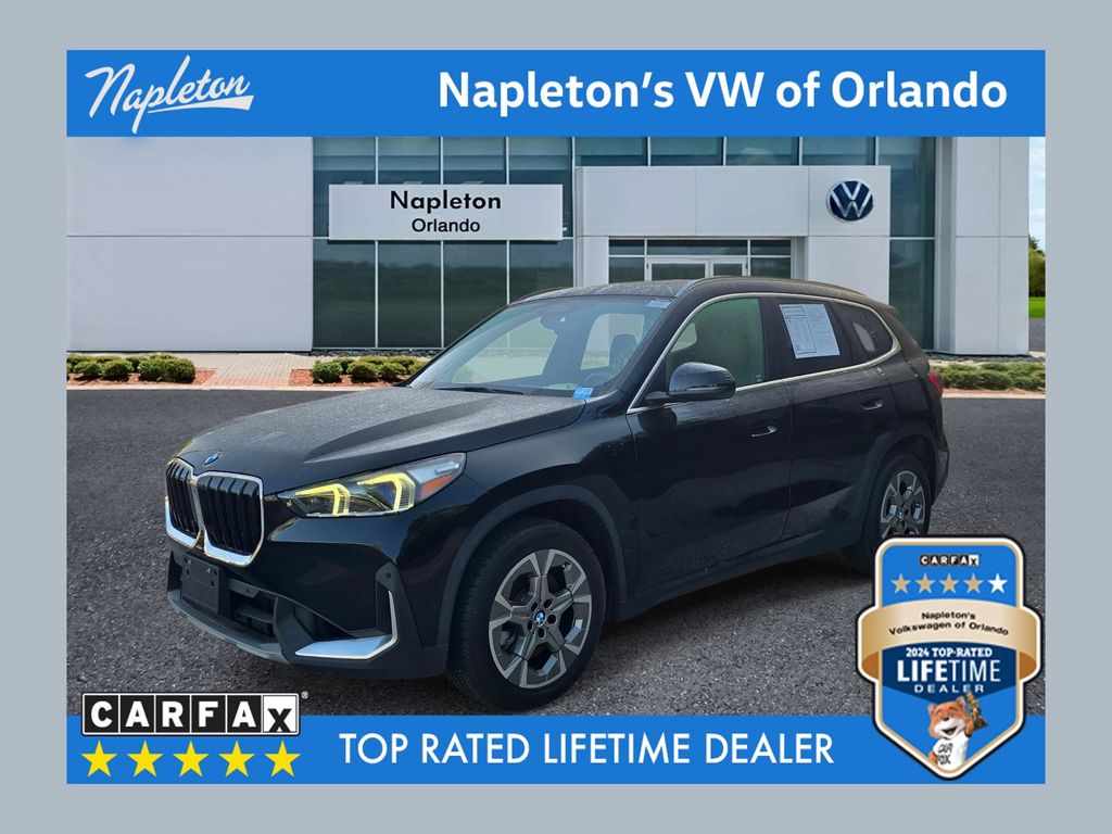 Jet Black 2023 BMW X1 xDrive28i AWD SUV / Crossover All-Wheel Drive 7-Speed Automatic